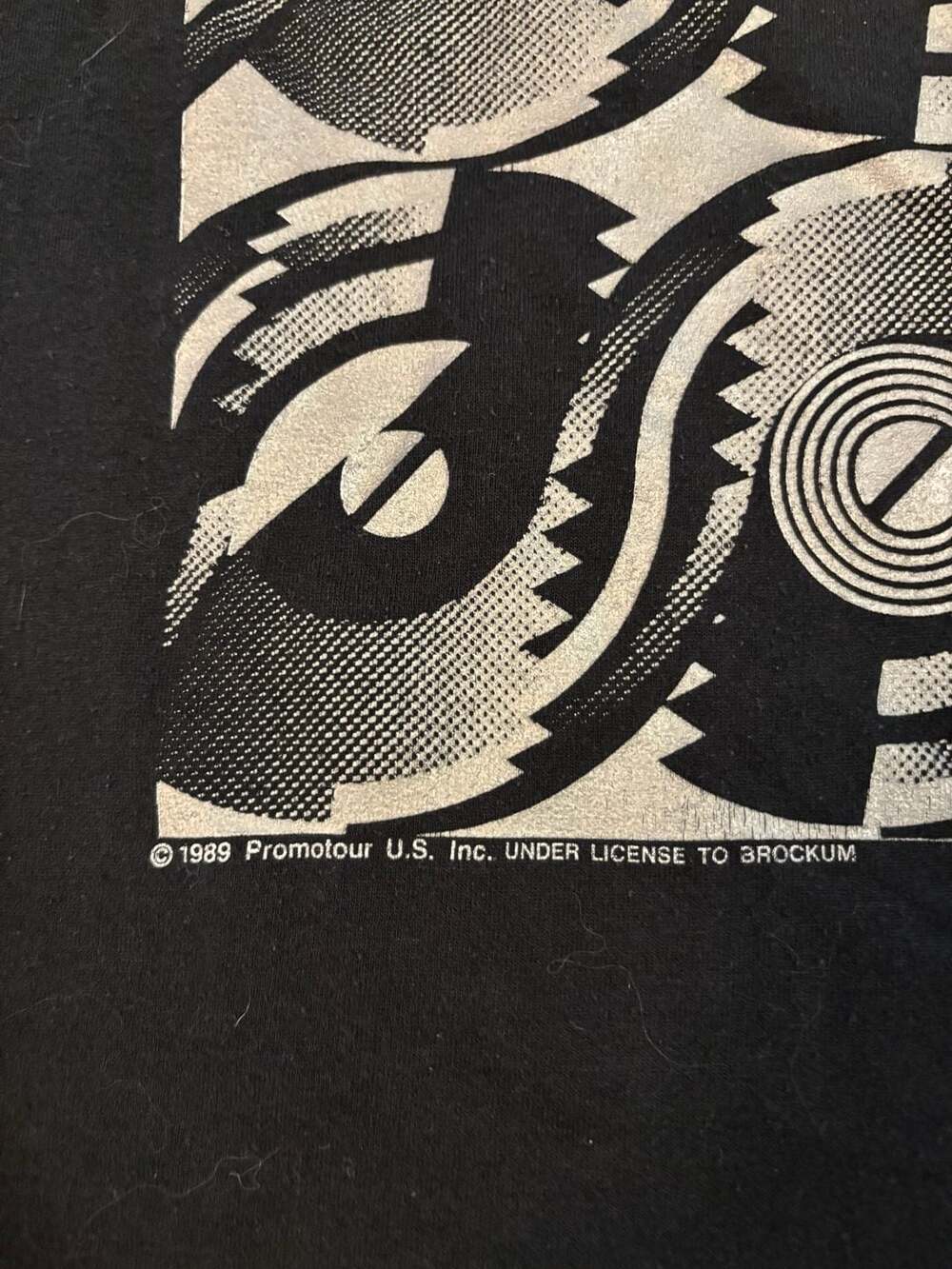 Vintage 1989 Rolling Stones Steel Wheels Canadian Tour T-Shirt - Picture 5 of 7